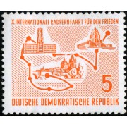 DEP4 Alemania Oriental  Germany  Nº  293   1957   MNH