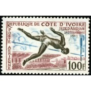 DEP4 Costa de Marfil  Ivory Coast  Nº A 21  1961   MNH