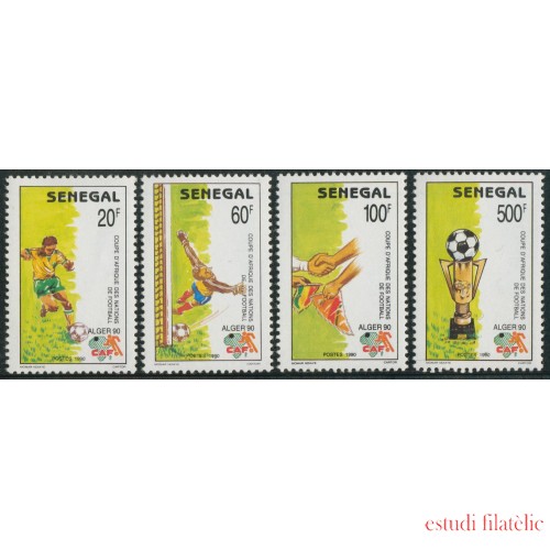 DEP4 Senegal  Nº 862/65  1990  MNH