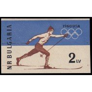 DEP4 Bulgaria  Bulgary 1006 1960 Juegos Olímpicos de Invierno de 1960 Squaw Valley MNH