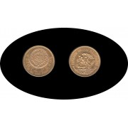 México Mejico 20 pesos 1918  Calendario Azteca 