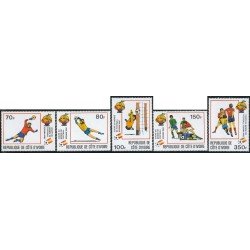 DEP4  Costa de Marfil  Ivory Coast  Nº 583/87   MNH