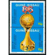 DEP4  Guinea Bissau 393/94  1986   MNH
