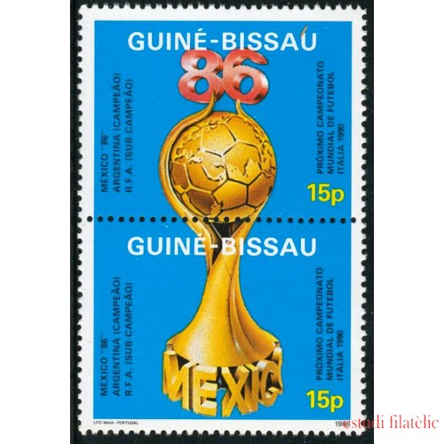 DEP4  Guinea Bissau 393/94  1986   MNH