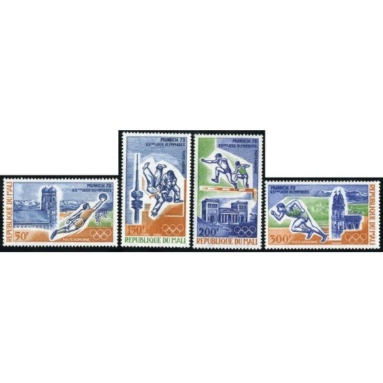 DEP4 Mali A 147/50 1972 MNH DEP4 Mali A 147/50 1972 MNH