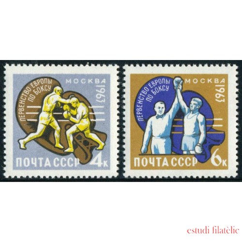 DEP4 Rusia 2679/80  1963  MNH