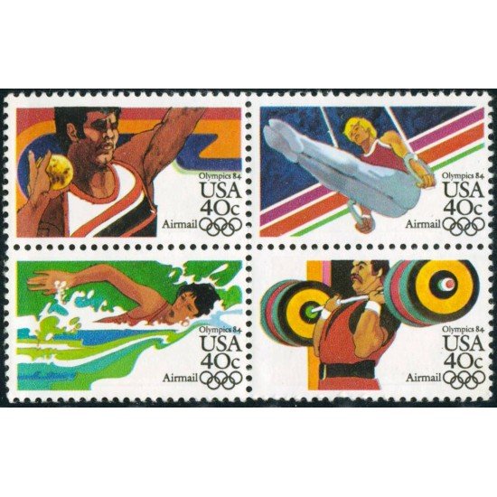 DEP4 Estados Unidos USA Nº A 95/98 1984 MNH DEP4 Estados Unidos USA Nº A 95/98 1984 MNH