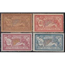 France Francia Nº 119 120 121 123 1900 Merson MH France Francia Nº 119 120 121 123 1900 Merson MH