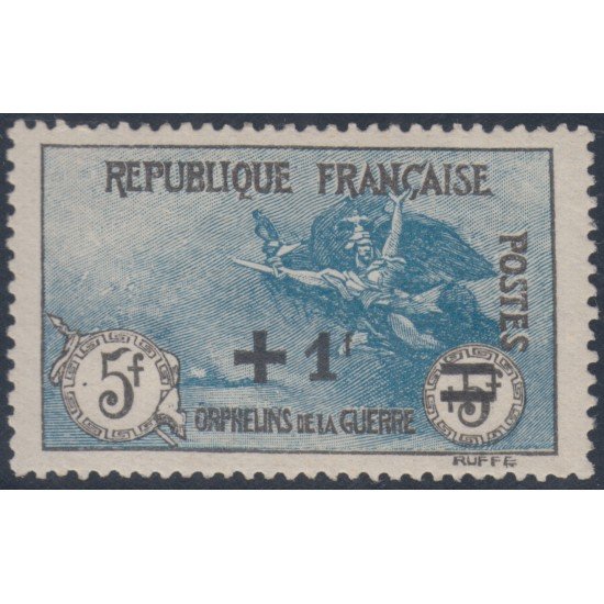 France Francia Nº 169 1922 Orphelins En beneficio de huérfanos de guerra MNH France Francia Nº 169 1922 Orphelins En beneficio de huérfanos de guerra MNH