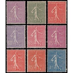 France Francia 197/05 1924-32 Semeuse MNH France Francia 197/05 1924-32 Semeuse MNH