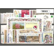 France Francia  1993 Año Completo MNH
