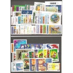 France Francia 1998 Año Completo MNH France Francia 1998 Año Completo MNH