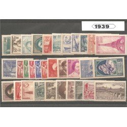 Francia France 1939 Año Completo MNH Francia France 1939 Año Completo MNH