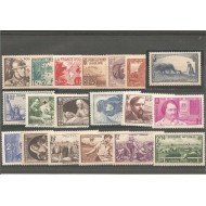 Francia France 1940 Año Completo MNH