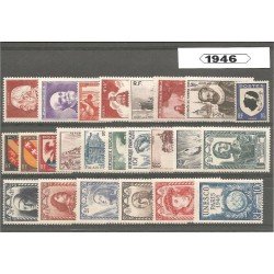 Francia France 1946 Año Completo MNH Francia France 1946 Año Completo MNH