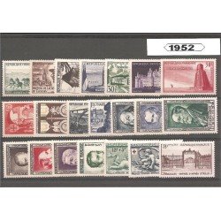 Francia France 1952 Año Completo MNH Francia France 1952 Año Completo MNH