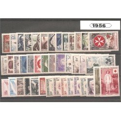 Francia France 1956 Año Completo MNH Francia France 1956 Año Completo MNH