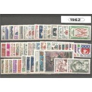 Francia France 1962 Año Completo MNH