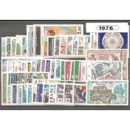 Francia France 1976 Año Completo MNH