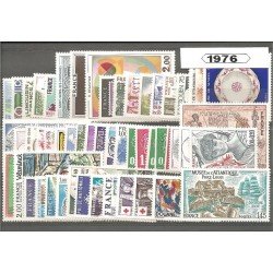 Francia France 1976 Año Completo MNH Francia France 1976 Año Completo MNH
