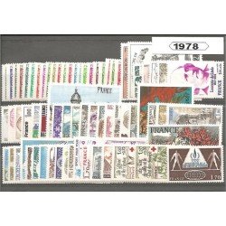 Francia France 1978 Año Completo MNH Francia France 1978 Año Completo MNH