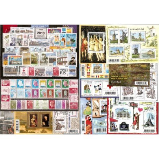 Francia France 2010 Año Completo MNH Francia France 2010 Año Completo MNH