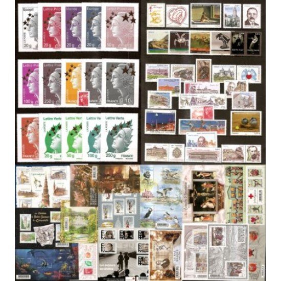 Francia France 2012 Año Completo MNH
