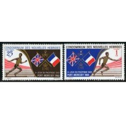 DEP3 Nuevas Hébridas 282/83 1969 MNH DEP3 Nuevas Hébridas 282/83 1969 MNH