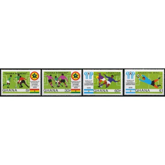DEP4 Ghana 626/29 1978 MNH DEP4 Ghana 626/29 1978 MNH