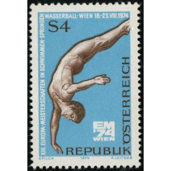 DEP4 Österreich Austria Nº 1290 1974 MNH DEP4 Österreich Austria Nº 1290 1974 MNH