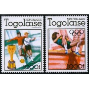 DEP5  Togo 927/28  1978 MNH