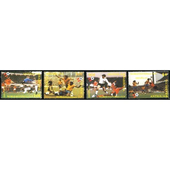 DEP5 Antigua Nº 653/56 deportes fútbol MNH DEP5 Antigua Nº 653/56 deportes fútbol MNH