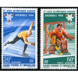 DEP5 San Pedro y Miguelón St. Pierre et Miquelon Nº A 40/41 1968 MNH DEP5 San Pedro y Miguelón St. Pierre et Miquelon Nº A 40/41 1968 MNH