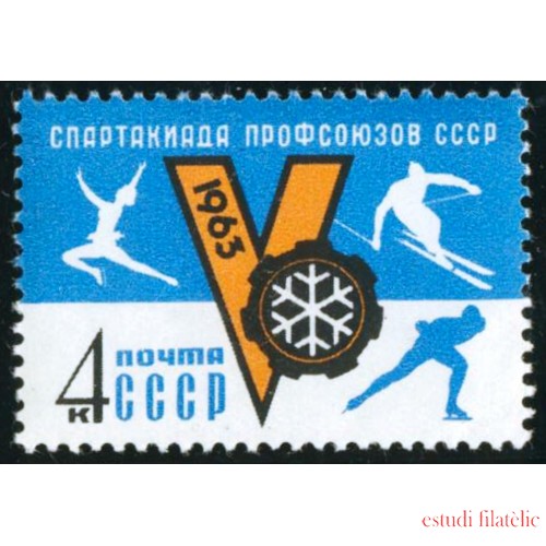 DEP5 Rusia 2644  1963  MNH