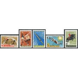 DEP5 Rusia 2529/33 1962 MNH DEP5 Rusia 2529/33 1962 MNH