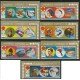 DEP5 Guinea Ecuatorial Equatorial Guinea 20 + A 6 dentada y sin dentar  MNH