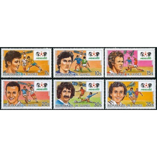 DEP5 Guinea Guinee 772/75 + A 183/84 MNH DEP5 Guinea Guinee 772/75 + A 183/84 MNH