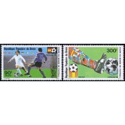 DEP5  Benín  Nº 539/40  deportes fútbol MNH