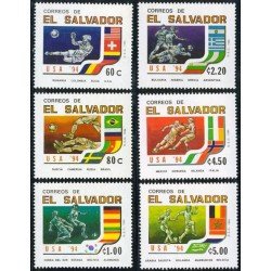 El Salvador 1203/08 1994 Campeonato Mundial de fútbol en EUA MNH El Salvador 1203/08 1994 Campeonato Mundial de fútbol en EUA MNH