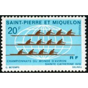 DEP6 San Pedro y Miguelón Saint Pierre et Miquelon  Nº 405  1970  MNH