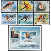 DEP6 Liberia 866/73 + HB 94 1980 MNH