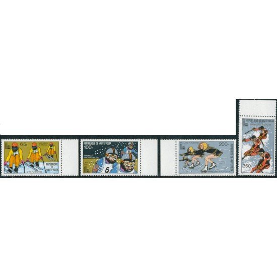 DEP6 Alto Volta Nº 513/16 1980 Deportes ski juegos de hinvierno MNH DEP6 Alto Volta Nº 513/16 1980 Deportes ski juegos de hinvierno MNH