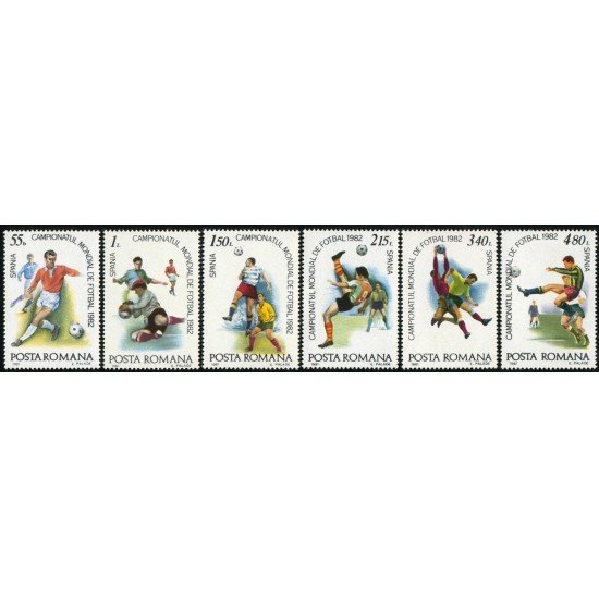 DEP6 Rumanía Romania Nº 3363/68 1982 MNH DEP6 Rumanía Romania Nº 3363/68 1982 MNH