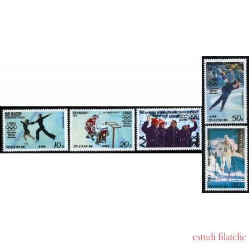 DEP6 Corea del Norte  North Korea 1563C/G   MNH  1980   MNH  