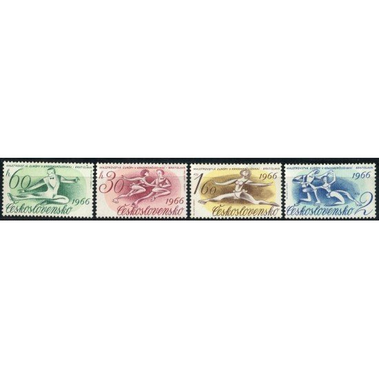DEP6  Checoslovaquia  Czechoslovakia Nº 1467/70  1966   MNH