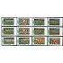 DEP6 Rep. Centroafricana  Nº 436/44 + A224/25 + A 234/35  MNH