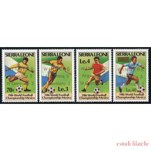 DEP6  Sierra Leona Sierra Leone Nº 739/42   MNH