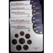 Alemania 2005 Cartera Oficial Euros € (5 cecas)
