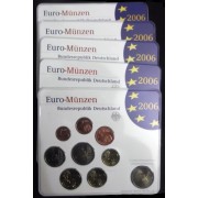 Alemania 2006 Cartera Oficial Euros € (5 cecas)