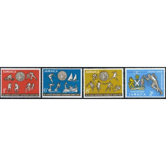 DEP7 Jamaica 204/07 1962 MNH